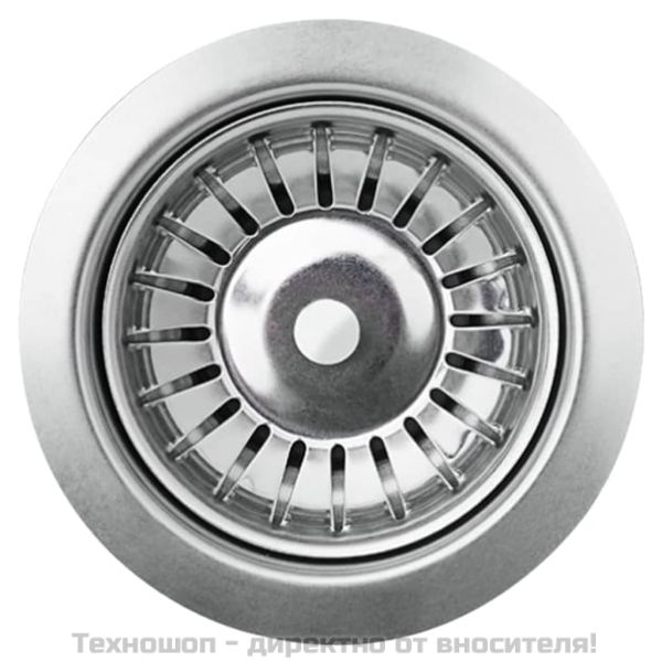 Гранитна кухненска мивка с едно корито, черна