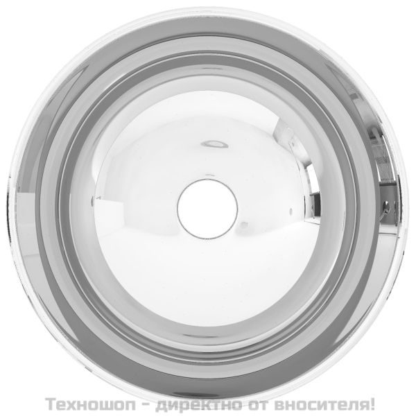 Мивка, 28x10 см, керамична, сребриста