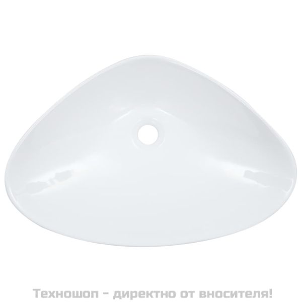 Мивка, 58,5x39x14 см, керамична, бяла
