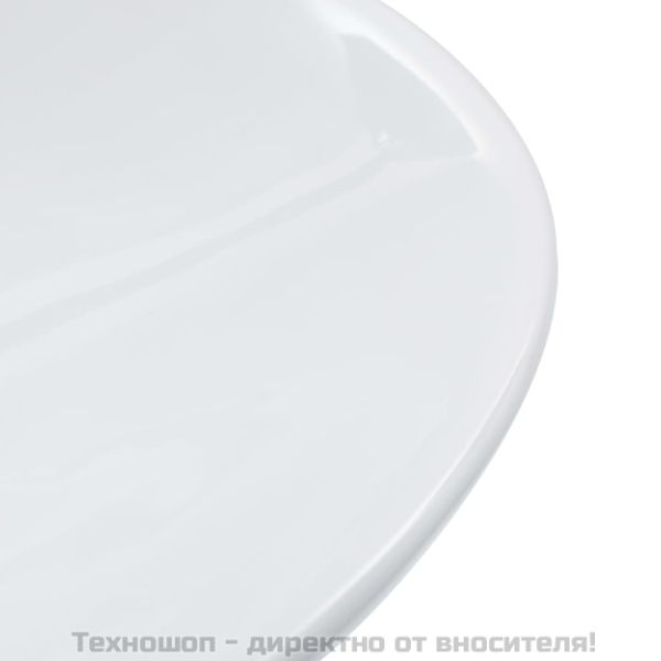 Мивка, 58,5x39x14 см, керамична, бяла