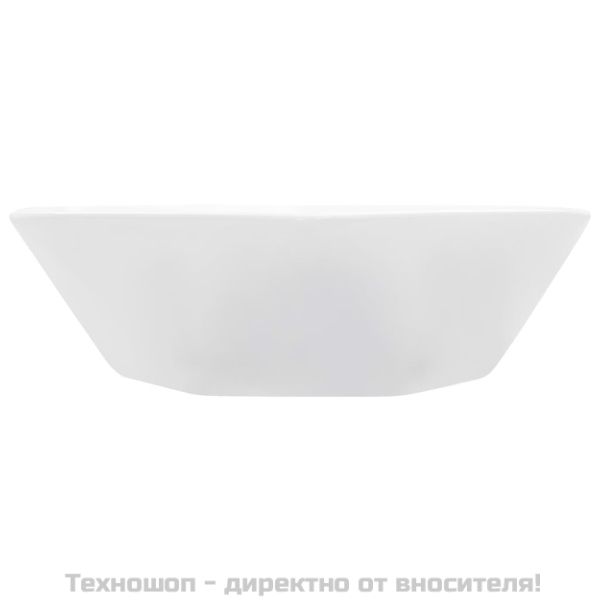 Мивка, 41x36,5x12 см, керамична, бяла