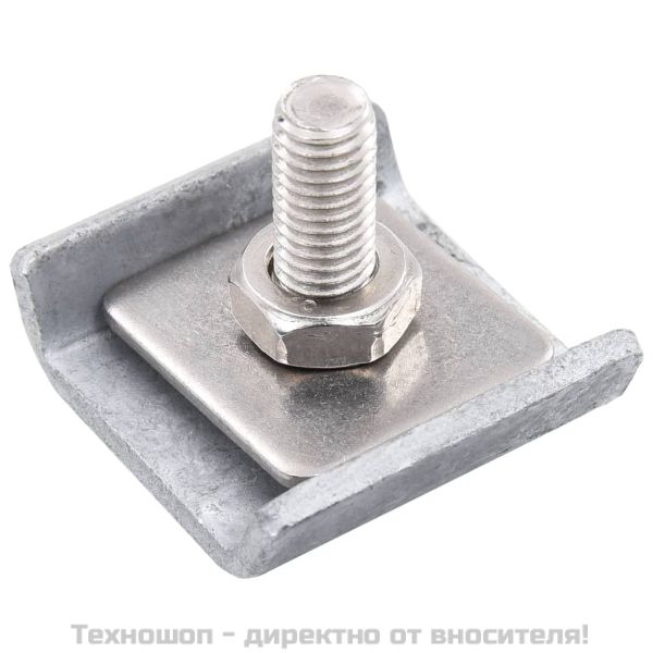 Конектори за мрежа, 25 комплекта, сребристи