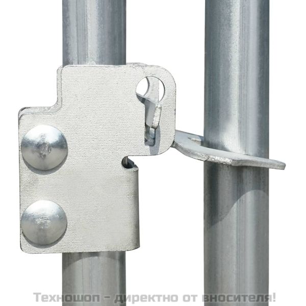 Птичарник, 4x2x2 м, поцинкована стомана