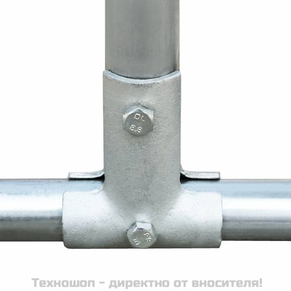 Птичарник, 4x2x2 м, поцинкована стомана