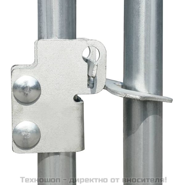 Птичарник, 10x2x2 м, поцинкована стомана