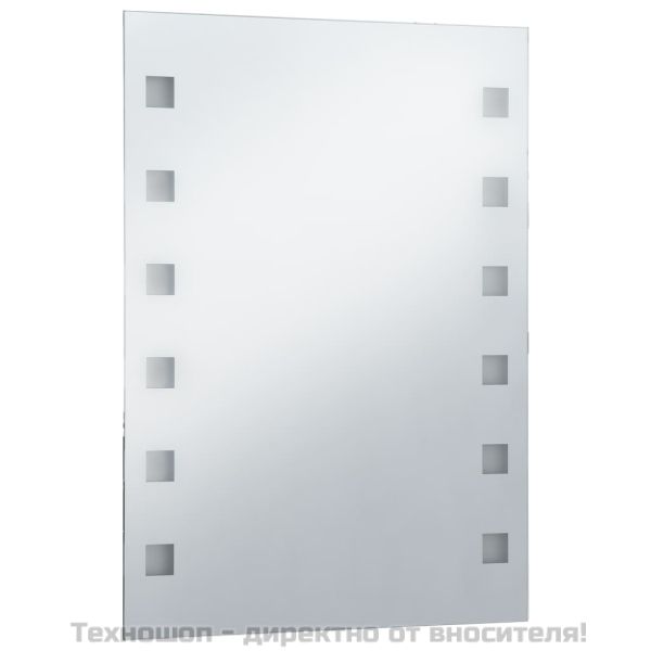LED стенно огледало за баня 60x80 см