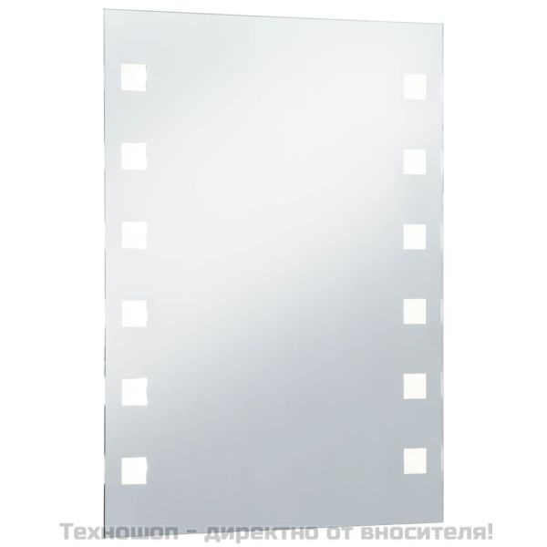 LED стенно огледало за баня 60x80 см