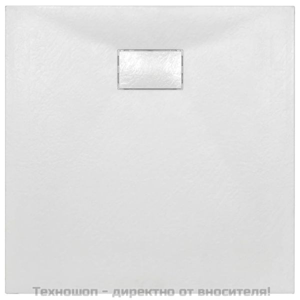 Душ корито, SMC, бяло, 90x90 см