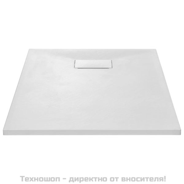 Душ корито, SMC, бяло, 100x70 см