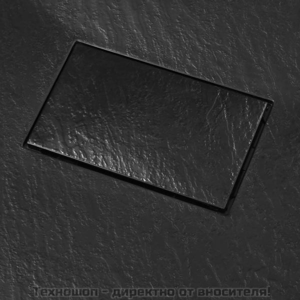 Душ корито, SMC, черно, 100x70 см