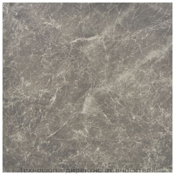 Самозалепващи подови дъски от PVC, 5,11 м², черен мрамор