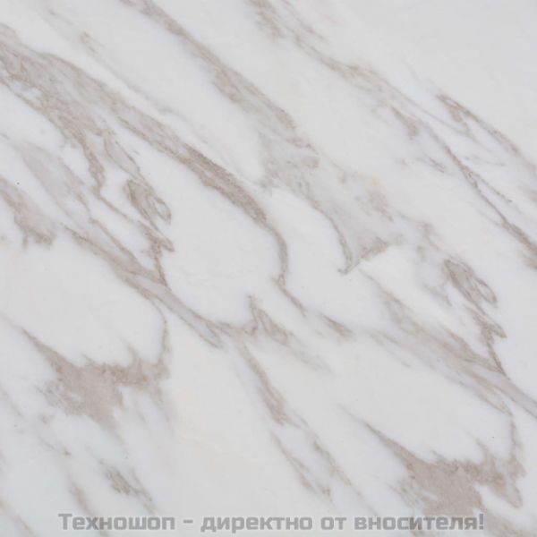 Самозалепващи подови дъски от PVC, 5,11 м², бял мрамор