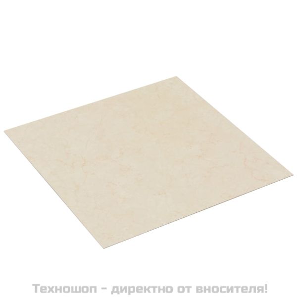 Самозалепващи подови дъски от PVC, 5,11 м², бежови