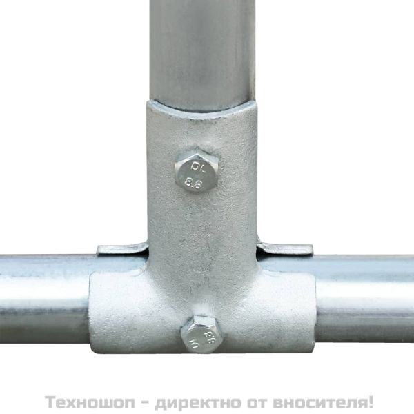 Дворна клетка за кучета, 382x192x185 см