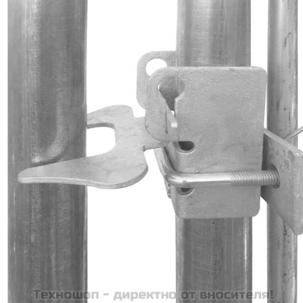 Дворна клетка за кучета, 760x192x185 см