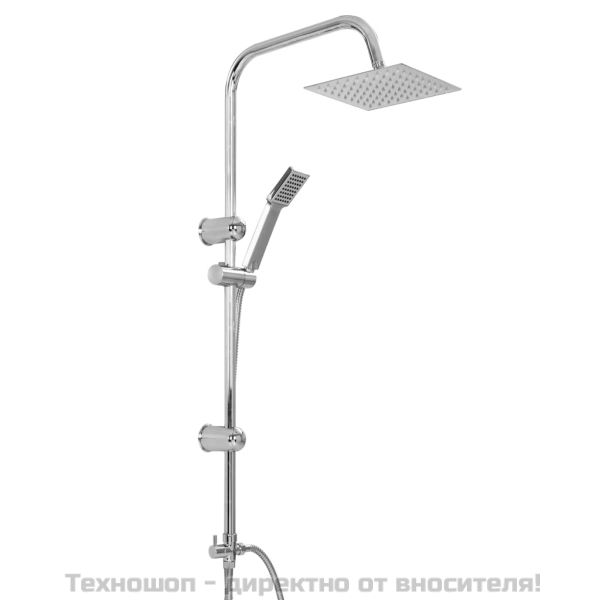 Душ комплект с пита и ръчен душ, неръждаема стомана