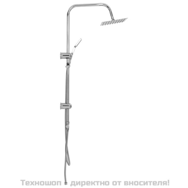 Душ комплект с пита и ръчен душ, неръждаема стомана