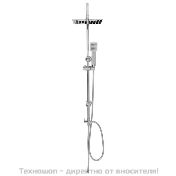 Душ комплект с пита и ръчен душ, неръждаема стомана