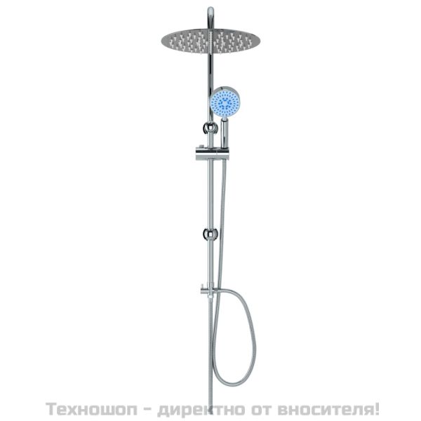 Душ комплект с пита и ръчен душ, неръждаема стомана