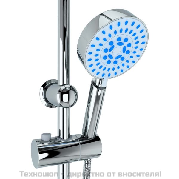 Душ комплект с пита и ръчен душ, неръждаема стомана