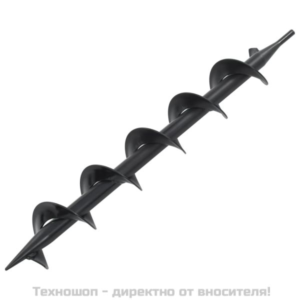 Шнеково свредло, стомана, 75x600 мм