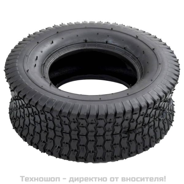 Външни гуми за ръчна количка 2 бр 13x5,00-6 4PR каучук