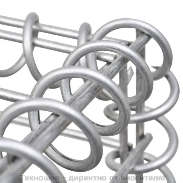 Габионна стена за контейнери поцинкована стомана 320x100x120 см