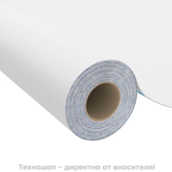 Самозалепващо фолио за мебели, бяло, 500х90 см, PVC