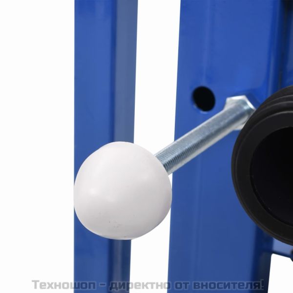 Скрито високо казанче, 11 л, 41x14x(110-125) cм