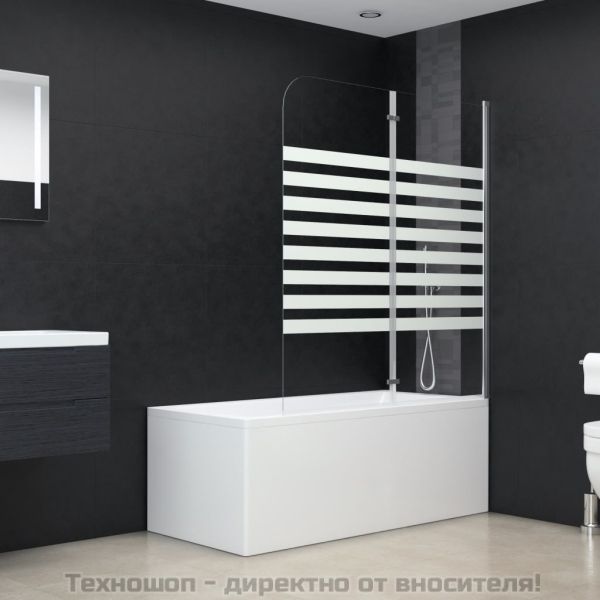 Душ кабина, 120x140 см, закалено стъкло, ивици