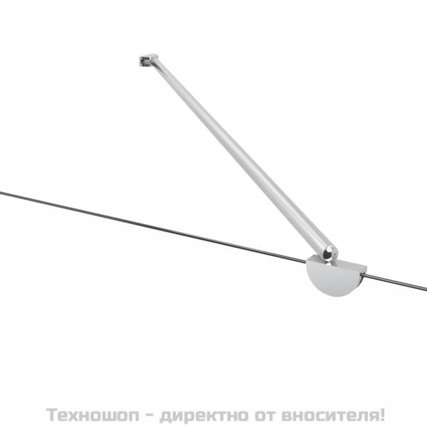 Параван за вана, 120x68x130 см, закалено стъкло, на ивици