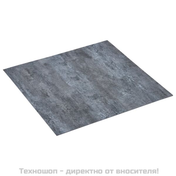 Самозалепващи подови дъски, 5,11 м², PVC, сив мрамор