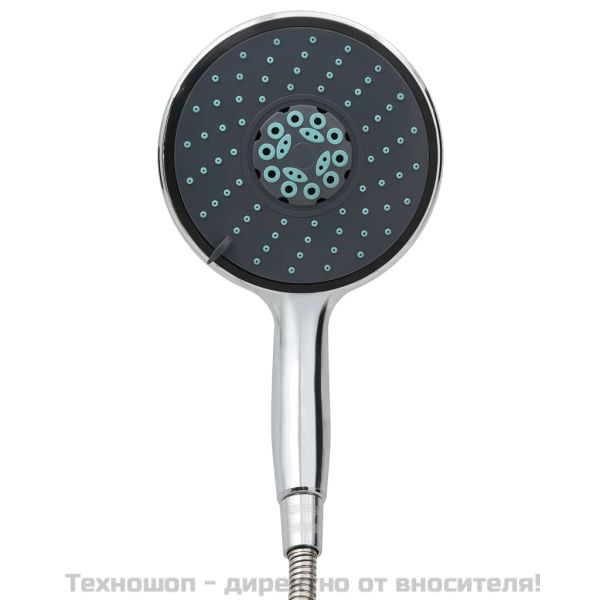 Многофункционална ръчна душ слушалка с 1,5 м шлаух хром