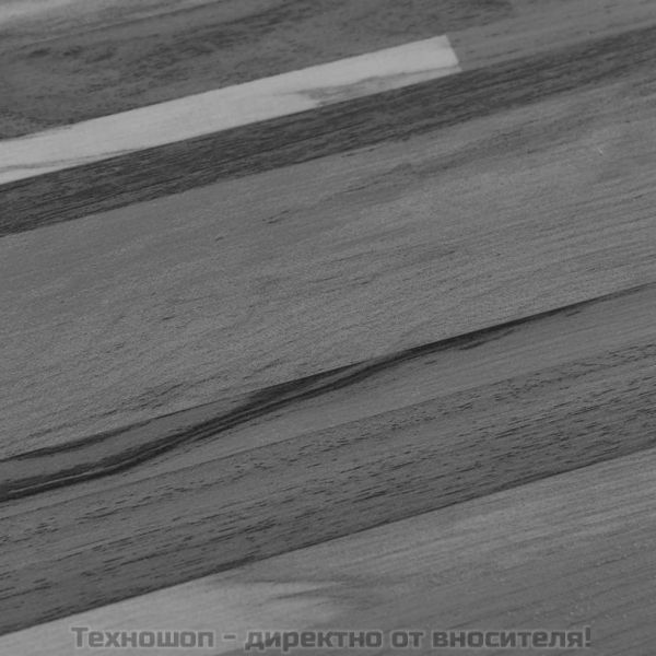 PVC подови дъски 5,02 м² 2 мм самозалепващи сиво на ивици