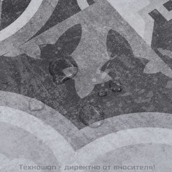 PVC подови дъски 5,02 м² 2 мм самозалепващи сиви шарки