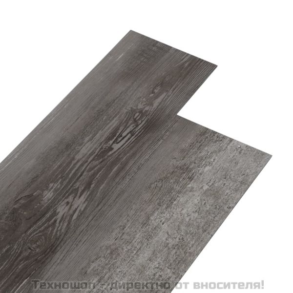 Несамозалепващи PVC подови дъски 5,26 м² 2 мм дърво на ивици