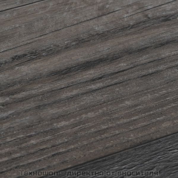 PVC подови дъски 4,46 м² 3 мм самозалепващи индустриално дърво