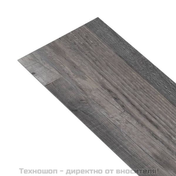 PVC подови дъски 4,46 м² 3 мм самозалепващи индустриално дърво
