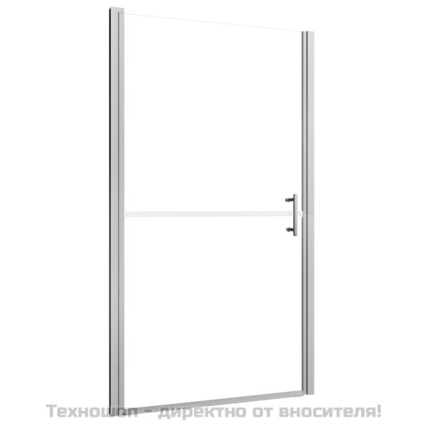 Врата за душ, матирано закалено стъкло, 91x195 см