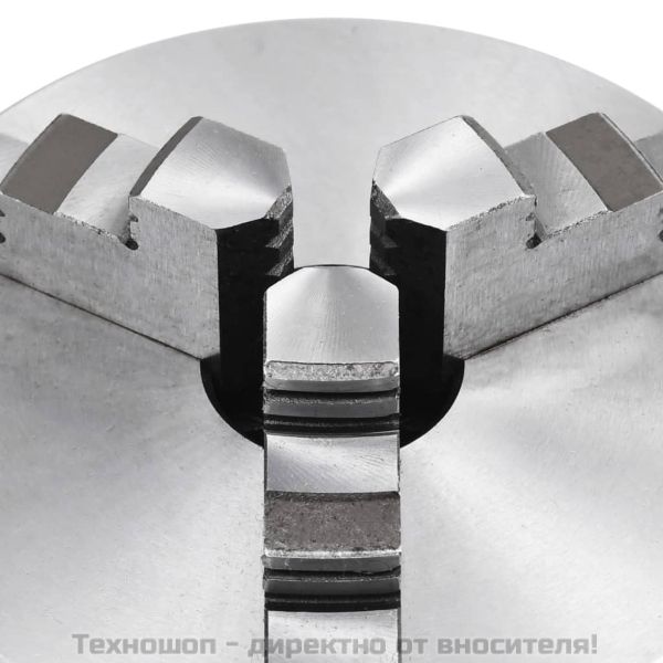 3-челюстен самоцентриращ патронник, 125 мм, стомана