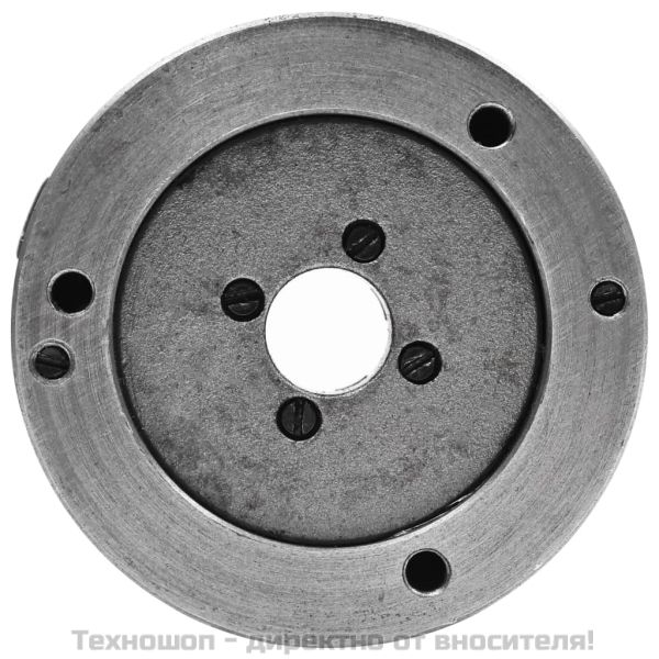 4-челюстен самоцентриращ патронник, 80 мм, стомана