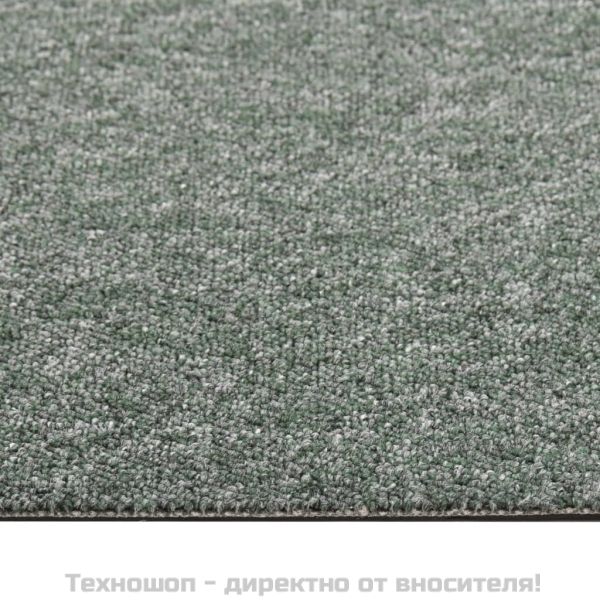 Килимни плочки за под, 20 бр, 5 м², 50x50 см, зелени