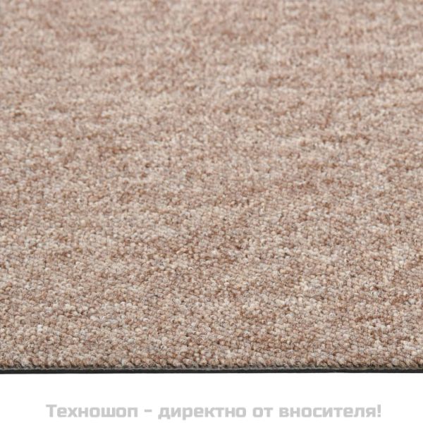 Килимни плочки за под, 20 бр, 5 м², 50x50 см, бежови