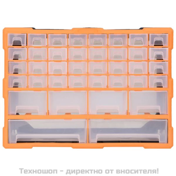 Шкаф органайзер с 38 чекмеджета, 52x16x37,5 см