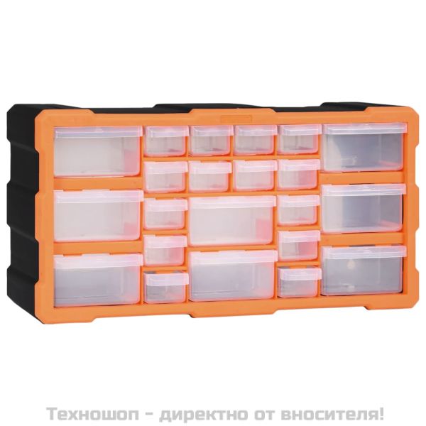 Шкаф органайзер с 22 чекмеджета, 49x16x25,5 см