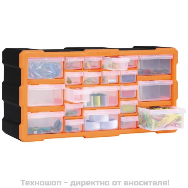 Шкаф органайзер с 22 чекмеджета, 49x16x25,5 см