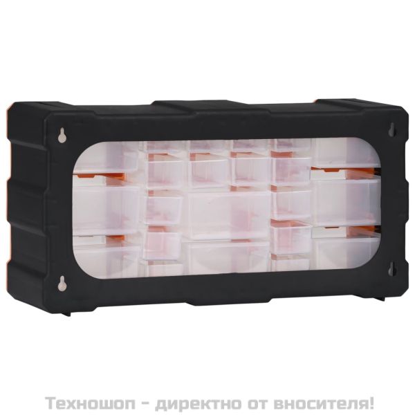 Шкаф органайзер с 22 чекмеджета, 49x16x25,5 см