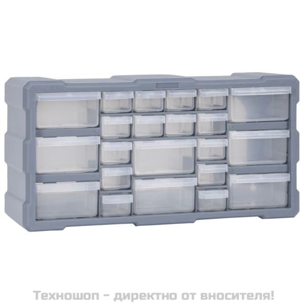 Шкаф органайзер с 22 чекмеджета, 49x16x25,5 см