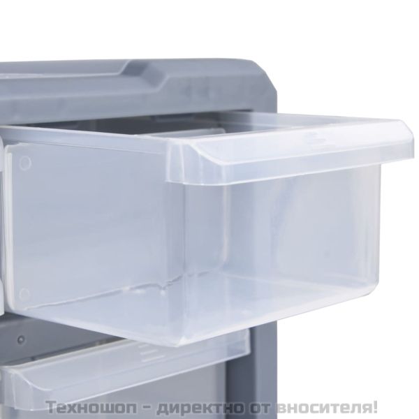 Шкаф органайзер с 22 чекмеджета, 49x16x25,5 см