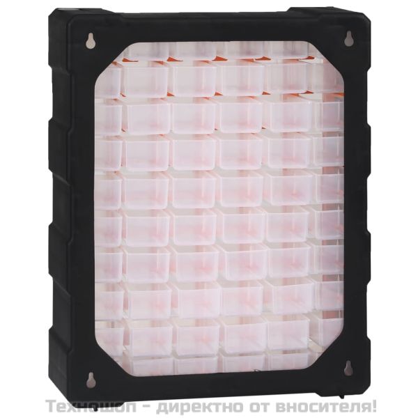 Шкаф органайзер с 60 чекмеджета, 38x16x47,5 см